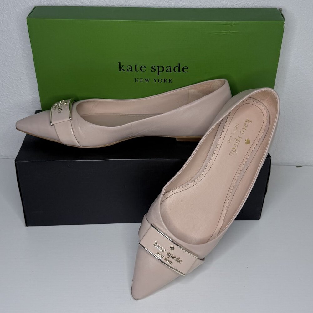 Kate Spade Deneuve Flats Pale Vellum